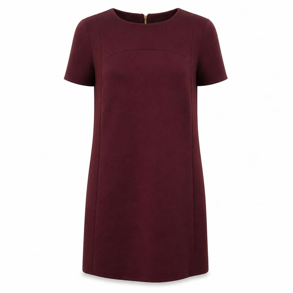 Warehouse Womens Purple   Shift  Size 14