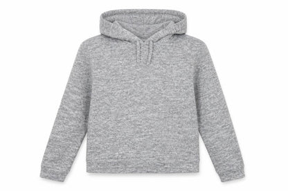 Girls UK Size 10-11 Years 915 Grey Pullover Hoodie