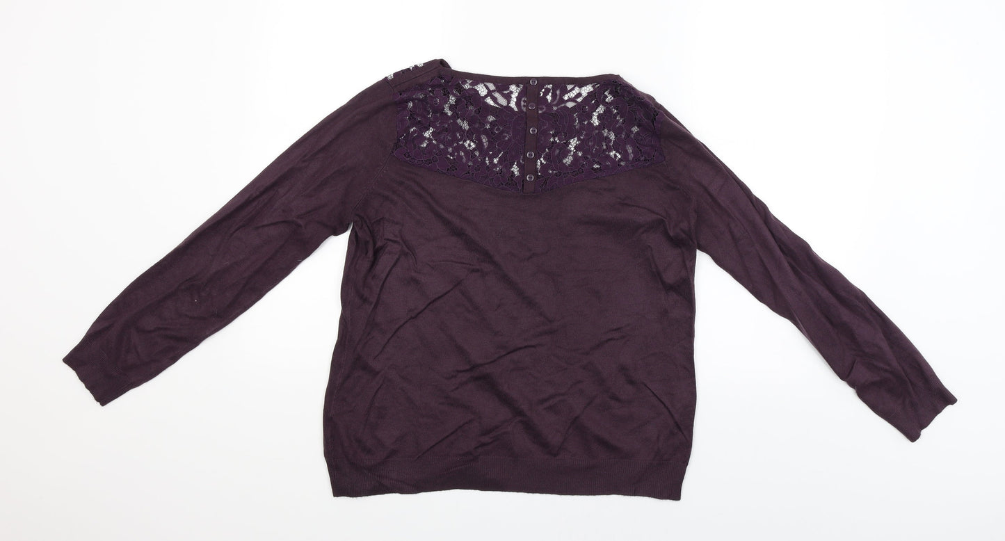 Le Redoute Womens Red   Pullover Jumper Size 14