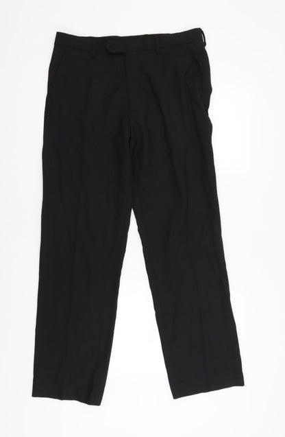 Womens UK Size 32 NEXT Regular Fit  Black Trousers