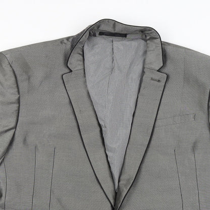 Mens UK Size 38 NEXT Regular Grey Suit 2 Piece