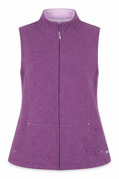 Dash Womens Purple   Full Zip Jumper Size 12