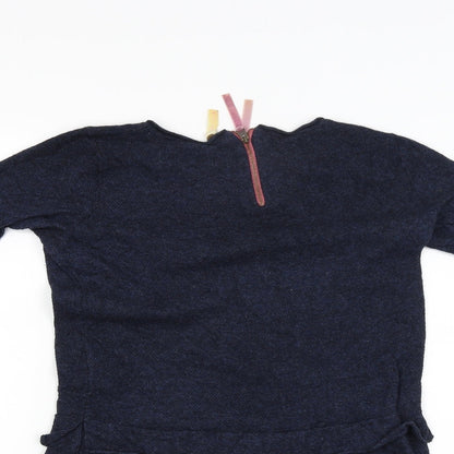 Preworn Womens Blue   Jumper Dress  Size 10