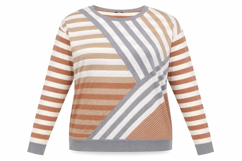 Womens UK Size L H&M Beige Pullover Jumper