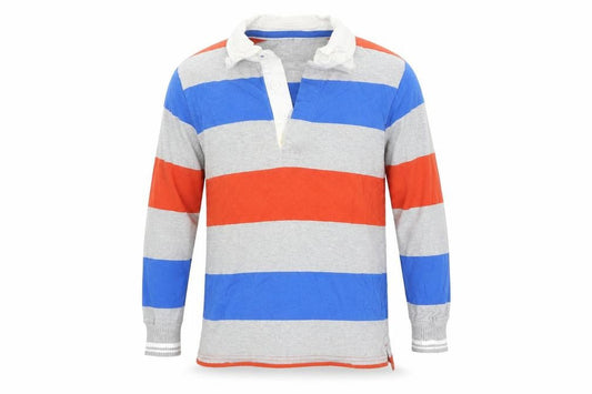 M&S Boys Multicoloured Striped  Cardigan Jumper Size 7-8 Years