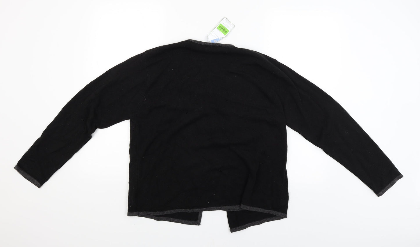 Womens UK Size S Carolyn Taylor Black Pullover Jumper