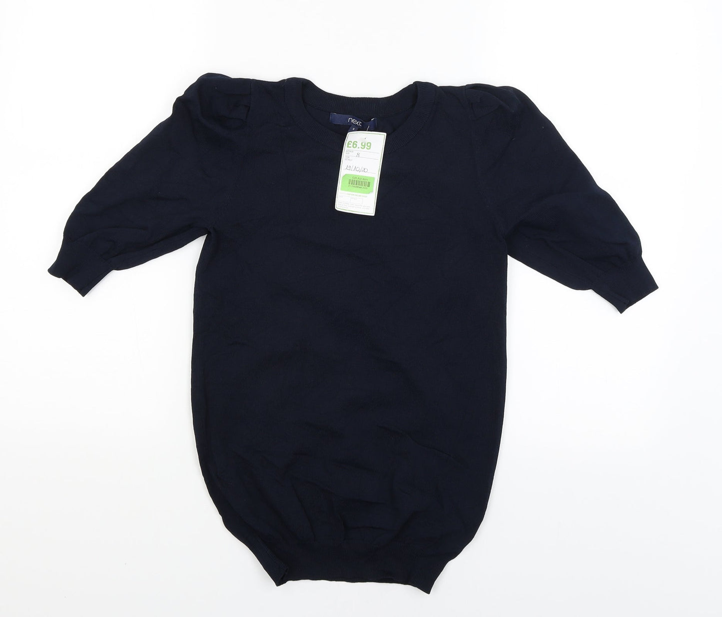 Womens UK Size 8 NEXT Blue Pullover Jumper