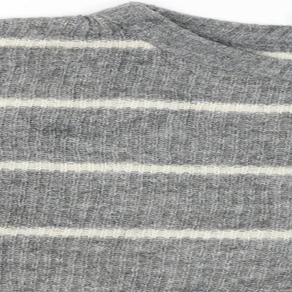 Womens UK Size S Divided Grey Pullover Jumper