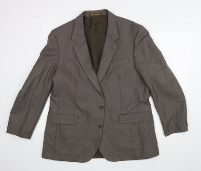 Mens UK Size 42 Dunn & Co Regular Brown Suit