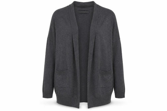 Atmospher Womens Grey   Wrap Blouse Size 8