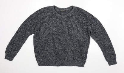 P G Field Mens Blue   Pullover Jumper