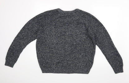 P G Field Mens Blue   Pullover Jumper