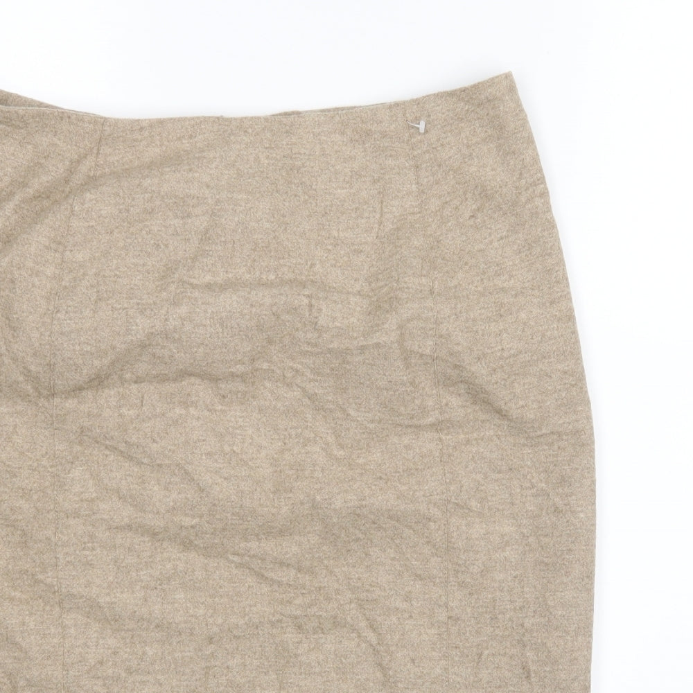 Nougat London Womens Beige   Pettiskirt Skirt