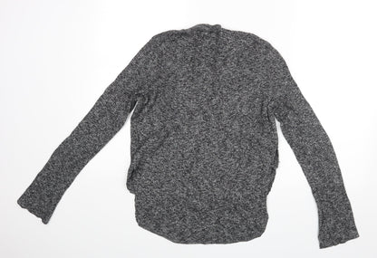 Womens UK Size  Zara Grey Basic Blouse