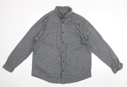 Primark Mens Grey    Button-Up Size 2XL