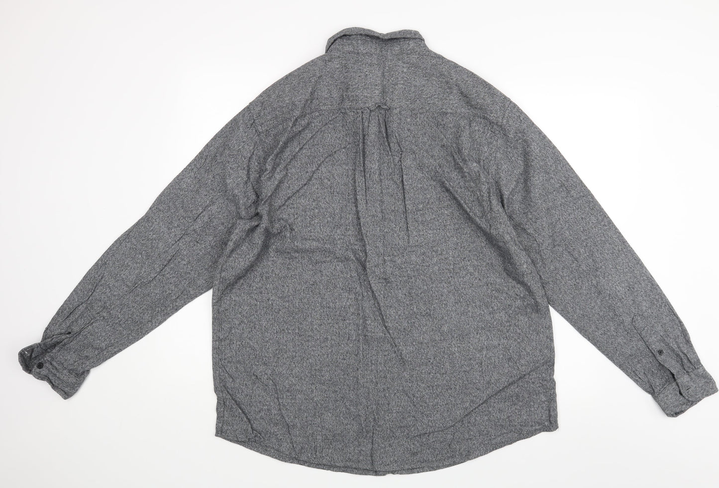 Primark Mens Grey    Button-Up Size 2XL