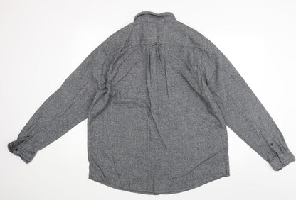 Primark Mens Grey    Button-Up Size 2XL