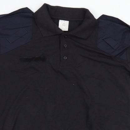 Alexandra Mens Black    Polo Size M