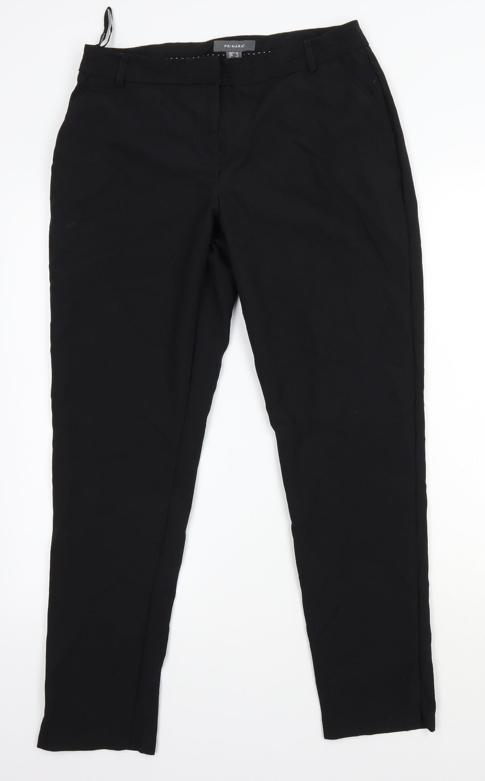 Primark Womens Black   Trousers  Size 12 L26 in