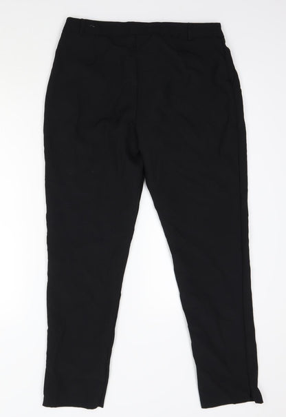 Primark Womens Black   Trousers  Size 12 L26 in