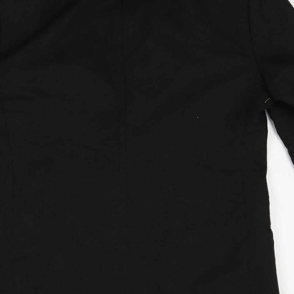 Mens UK Size One Size Preworn Regular Black Suit Jacket