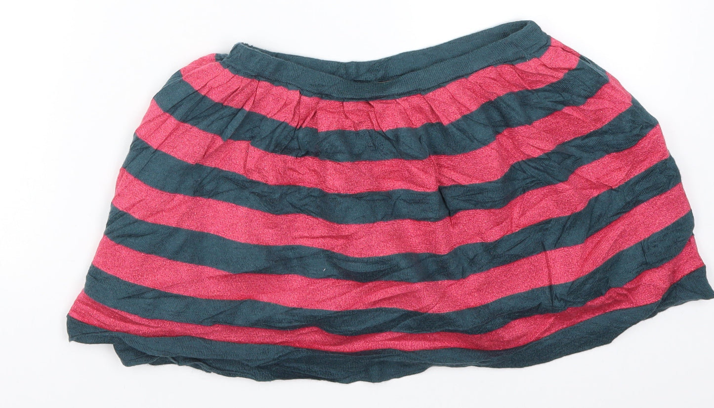 ilovegorgeous Girls Pink Striped  Skater Skirt Size 10-11 Years