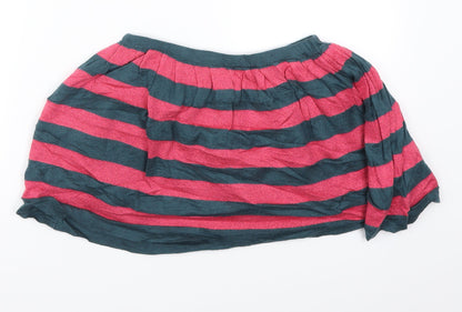 ilovegorgeous Girls Pink Striped  Skater Skirt Size 10-11 Years