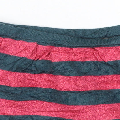 ilovegorgeous Girls Pink Striped  Skater Skirt Size 10-11 Years