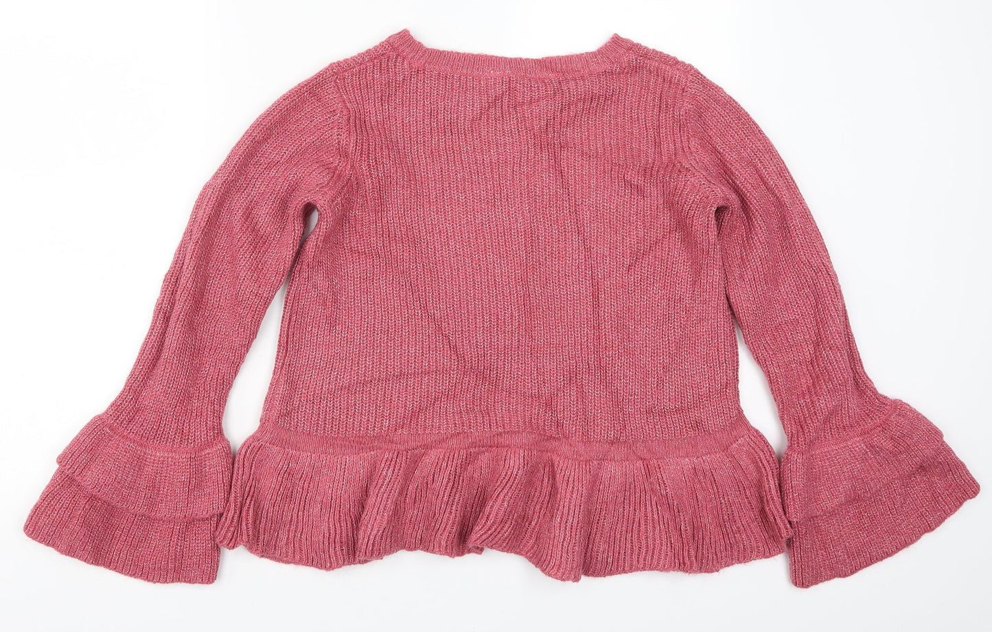 TU Womens Pink  Knit Pullover Jumper Size 14