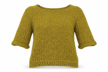 Womens UK Size 8 Topshop Yellow Pullover Jumper
