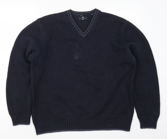 Marks and Spencer Mens Blue  Knit Pullover Jumper Size M