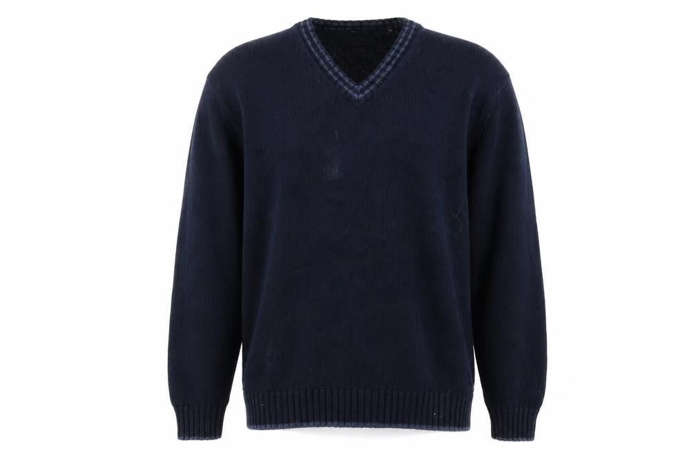Mens UK Size M Marks and Spencer Blue Pullover Jumper