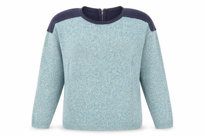 Marks & Spencer Womens Blue  Knit Pullover Jumper Size 14