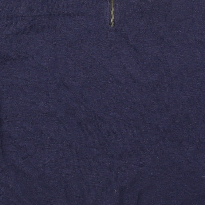 Womens UK Size 14 Marks and Spencer Blue Pullover Jumper