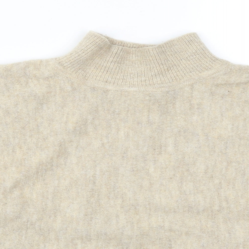 Womens UK Size XS H&M Beige Pullover Jumper