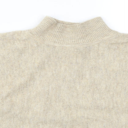 Womens UK Size XS H&M Beige Pullover Jumper