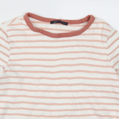 Womens UK Size 12 Marks and Spencer Pink Pullover Jumper