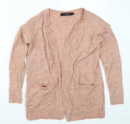 Womens UK Size M VERO MODA Pink Cardigan Jumper