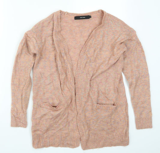 Womens UK Size M VERO MODA Pink Cardigan Jumper
