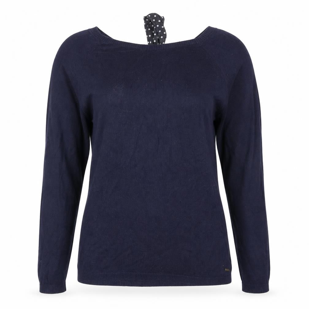 Womens UK Size S Springfield Blue Pullover Jumper