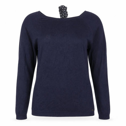 Womens UK Size S Springfield Blue Pullover Jumper