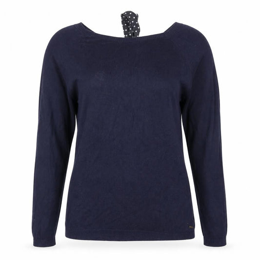 Womens UK Size S Springfield Blue Pullover Jumper