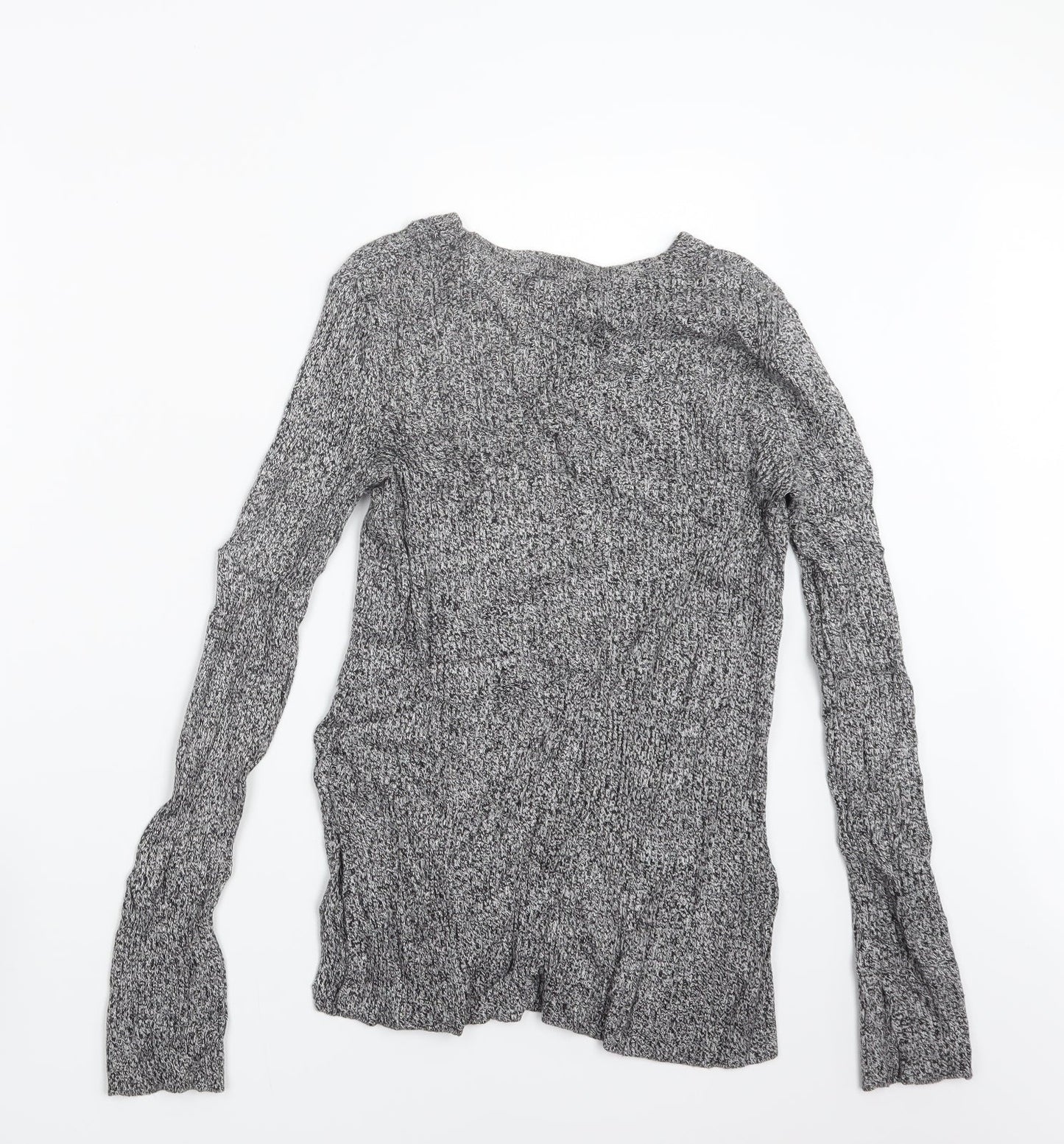 Womens UK Size XS H&M Grey Pullover Jumper
