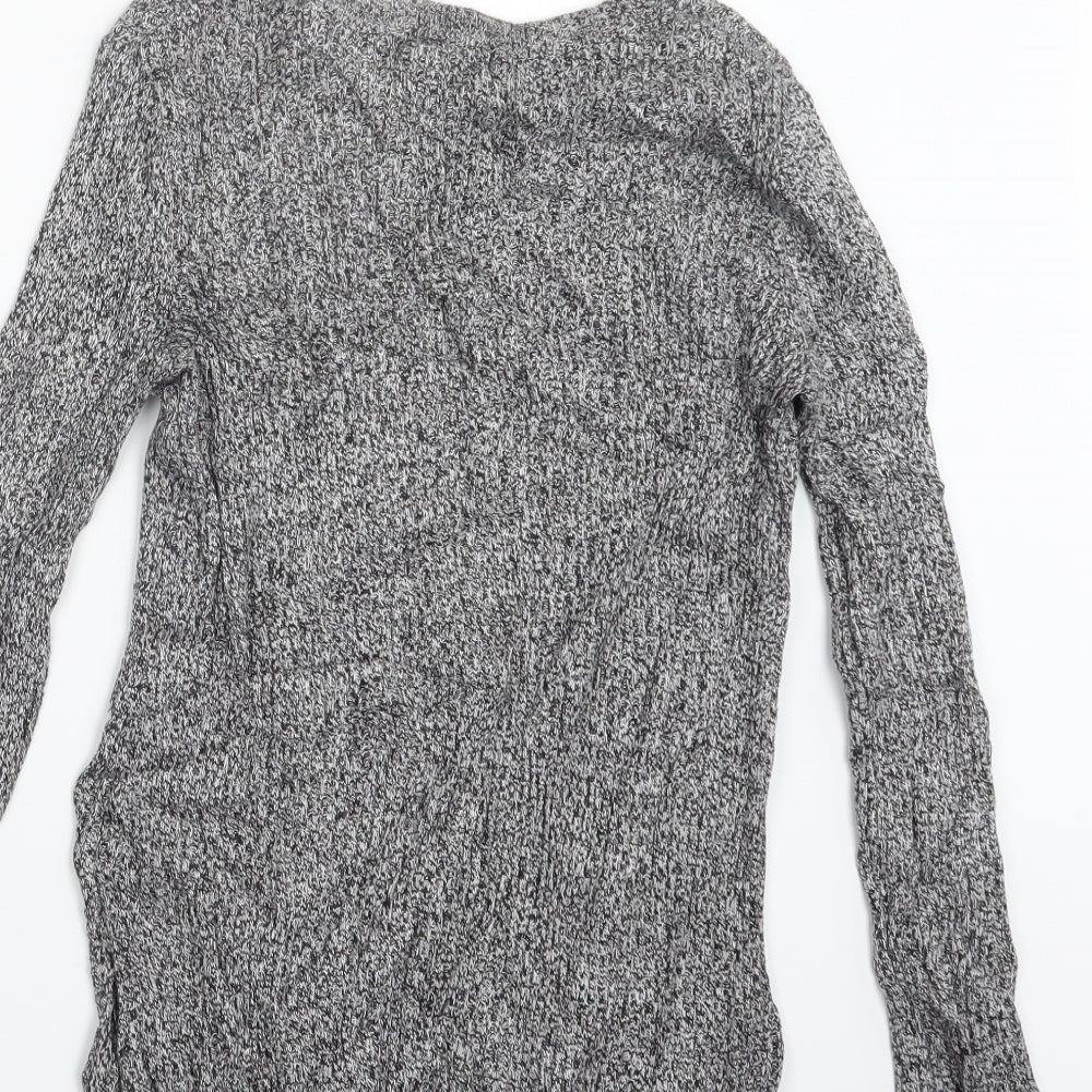 Womens UK Size XS H&M Grey Pullover Jumper