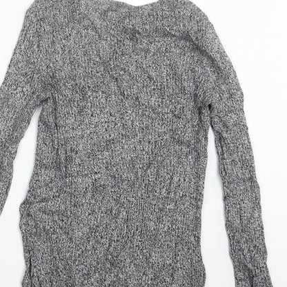Womens UK Size XS H&M Grey Pullover Jumper