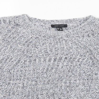 Womens UK Size L New Look Blue Pullover Jumper