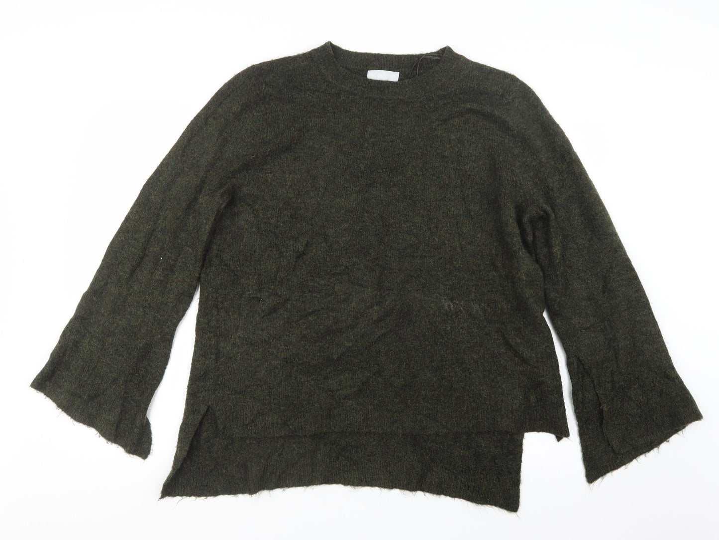 Womens UK Size 12 Red Herring Green Pullover Jumper