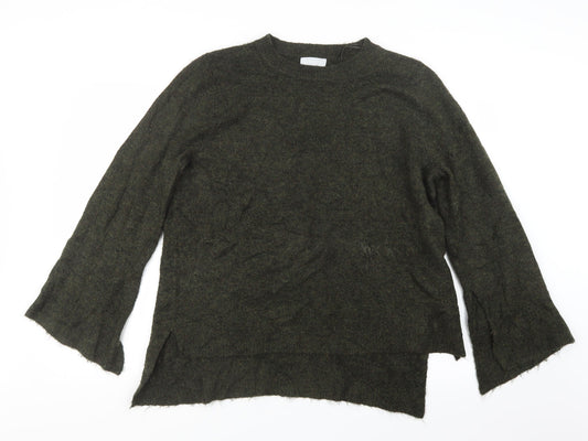 Womens UK Size 12 Red Herring Green Pullover Jumper