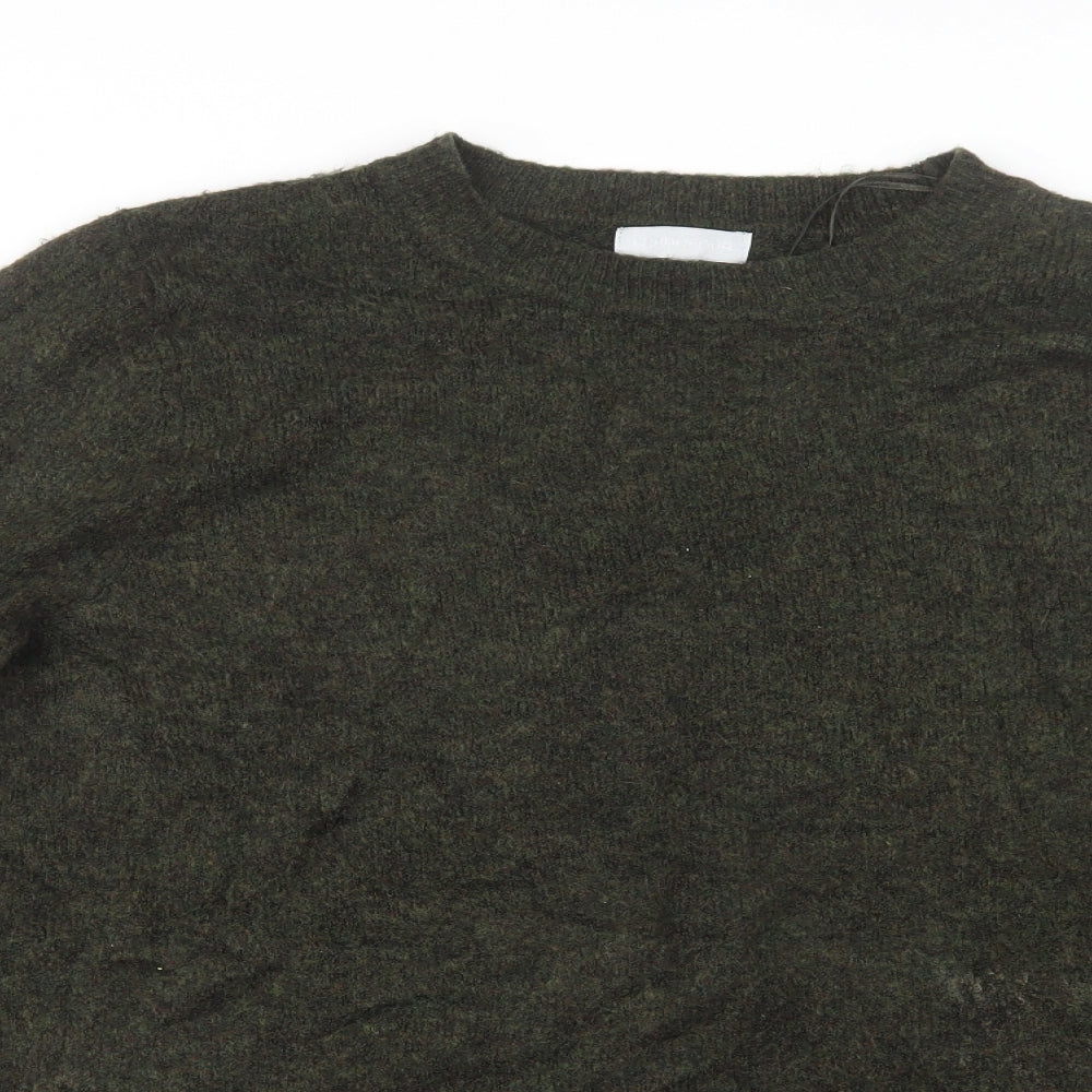Womens UK Size 12 Red Herring Green Pullover Jumper