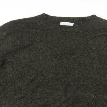 Womens UK Size 12 Red Herring Green Pullover Jumper